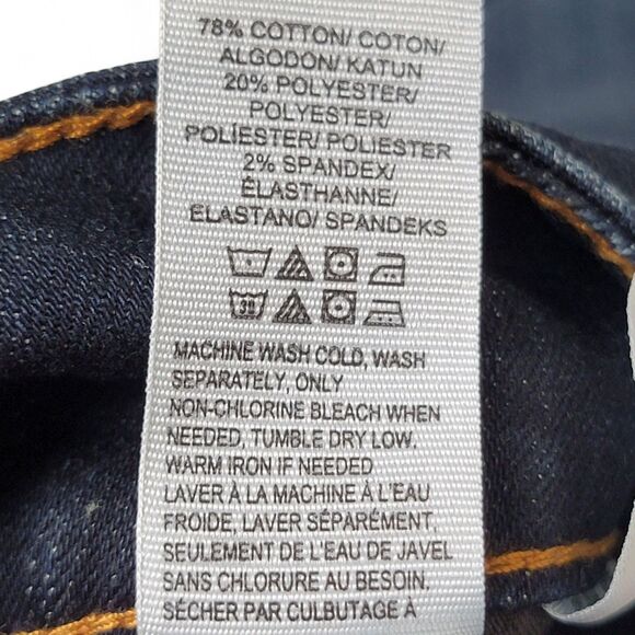 Lucky Brand Emma Boot Cut Jeans Women’s Size 14W Regular Faded Denim Hippie NWT - Picture 8 of 11